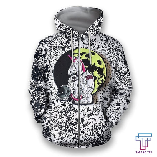 UniJames D all over print astronaut unicorn