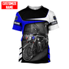 UniJames Customized Name Police Motor Shirts