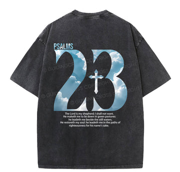 PSLAM Christian Washed T-Shirt Sale - GuidingCross