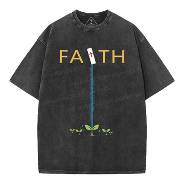 Never Be Thirsty Christian Washed TShirt  