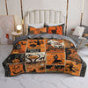 Uni All Season Quilt 3-Piece Retro Fright Night