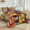 Uni All Season Quilt 3-Piece Set Chicken Color Smile