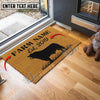 Uni Beefmaster Custom Farm Name Custom Year Coir Doormat