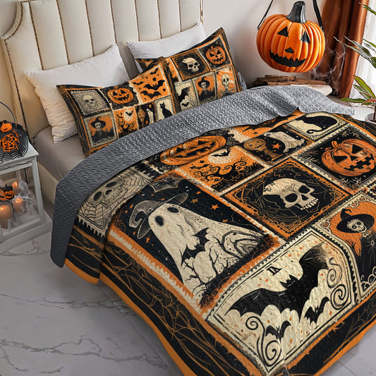 Uni All Season Quilt 3-Piece Set Mystic Halloween Charm