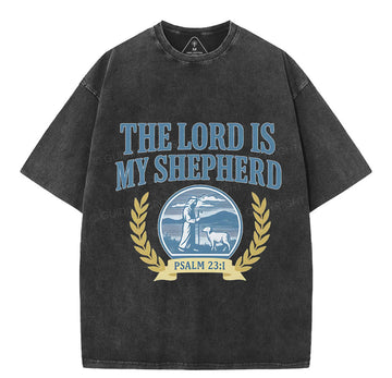 The Lord Is My Shepherd Christian Washed TShirt