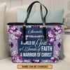 A Child Of God A Woman Of Faith, Personalized Gifts, Gifts for Women, Christmas Gift.