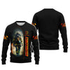 UniJames Firefighter Works On Fire 3D Full Print Shirt Fire Man Shirt Gift For Firefighters