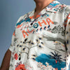 Uni Retro Aloha Hawaii White Hawaiian Shirt Aloha Shirt Short Sleeve Shirt Vacation Hawaiian Outdoor Vacation Hawaiian Shirt
