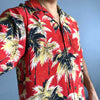 Uni Retro Fire Breeze Hawaiian Shirt Aloha Shirt Short Sleeve Shirt Vacation Hawaiian Outdoor Vacation Hawaiian Shirt