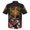 UniJames 1 Cross 3 Nails 4given Lion Hawaiian Shirts - Christian Hawaiian Shirt - Hawaiian Shirts For Men