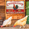 Personalized Farm Chicken Coop Rise And Shine Customized Metal Signs