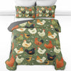 Uni All Season Quilt 3-Piece Set Chicken Cozy Coop Collection