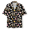 UniJames Flower Black Christian Hawaiian Shirt