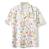 UniJames Flower White Christian Hawaiian Shirt