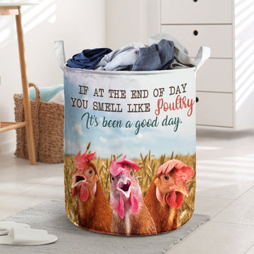 Uni Chicken - It's Been A Good Day Laundry Basket