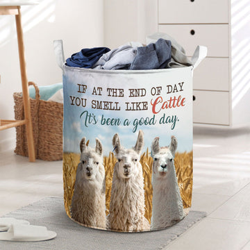 Uni Llama - It's Been A Good Day Laundry Basket