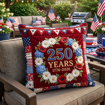 250th Anniversary Quilted Pillow Case NCU0PT11325