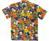 Uni Tropical Garden Purple   Aloha Shirt Short Sleeve Shirt Vacation Hawaiian Outdoor Vacation
