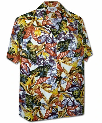 Uni Tropical Fiesta Hawaiian Shirt Aloha Shirt Short Sleeve Shirt Vacation Hawaiian Outdoor Vacation Hawaiian Shirt