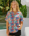 UNIJAMES COLORFUL TURTLE HAWAIIAN SHIRT