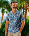 UNIJAMES WHALE SEAMLESS HAWAIIAN SHIRT