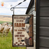 uni Personalized Name Murray Greys Cattle Welcome to our farm All Printed 3D Metal Sign