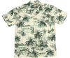 Uni Emerald Palms Hawaiian Shirt Aloha Shirt Short Sleeve Shirt Vacation Hawaiian Outdoor Vacation Hawaiian Shirt
