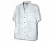 Uni White Floral Bliss Hawaiian Shirt Aloha Shirt Short Sleeve Shirt Vacation Hawaiian Outdoor Vacation Hawaiian Shirt