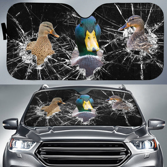 Uni Duck Broken Glasses 3D Sun Shade