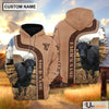 Uni Personalized Name Dexter Light Brown Hoodie