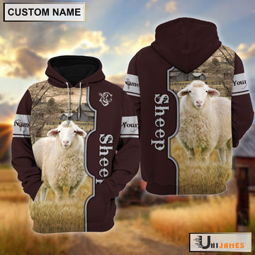 Uni Sheep Beautiful Farm Personalized Hoodie