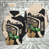 Uni Tractor Black White Custom Name 3D Hoodie