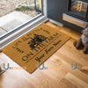 Uni Tractor Life Is Better On The Farm Custom Name Coir Doormat