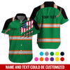 Uni Customized Name And Text Heavy Equipment Uniform 3D Shirt