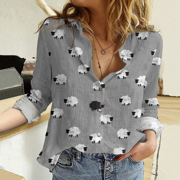 Unique Christmas Black Sheep Casual Shirt