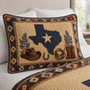 Lone Star Bloom Quilted Bedding Pillow Case NCU0QD030