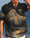 UNIJAMES NOT ALL WHO WANDER ARE LOST BIGFOOT COMPASS HAWAIIAN SHIRT