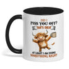 Uni Did I Piss You Off That's Great Cow Two Tone Mug