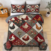 Uni All Season Quilt 3-Piece Set Chicken Beautiful