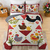 Uni All Season Quilt 3-Piece Set Chicken Mom