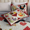 Uni All Season Quilt 3-Piece Set Chicken Mom