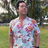 Uni Island Bloom  Aloha Shirt Short Sleeve Shirt Vacation Hawaiian Outdoor Vacation