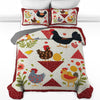 Uni All Season Quilt 3-Piece Set Chicken Mom