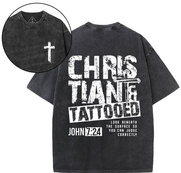 NewSample Christian Washed TShirt  