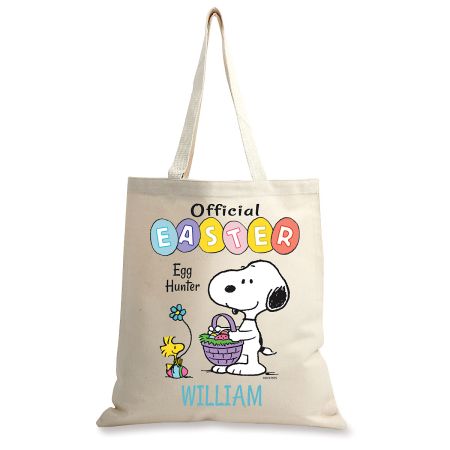 PEANUTS® Personalized Canvas Tote