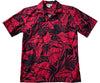 Uni Island Harmony Red   Aloha Shirt Short Sleeve Shirt Vacation Hawaiian Outdoor Vacation