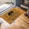 Uni Hereford Life Is Better On The Farm Custom Name Coir Doormat