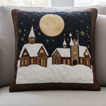 Alpine Village Quilted Pillow Case NCU0NT11035
