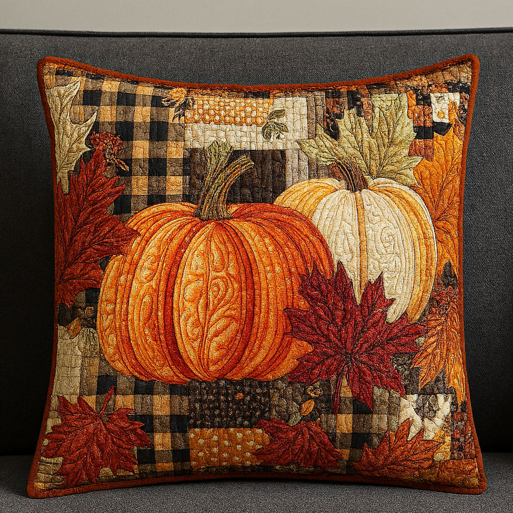 Amber Maple Lane Quilted Pillow Case NCU0NT8867