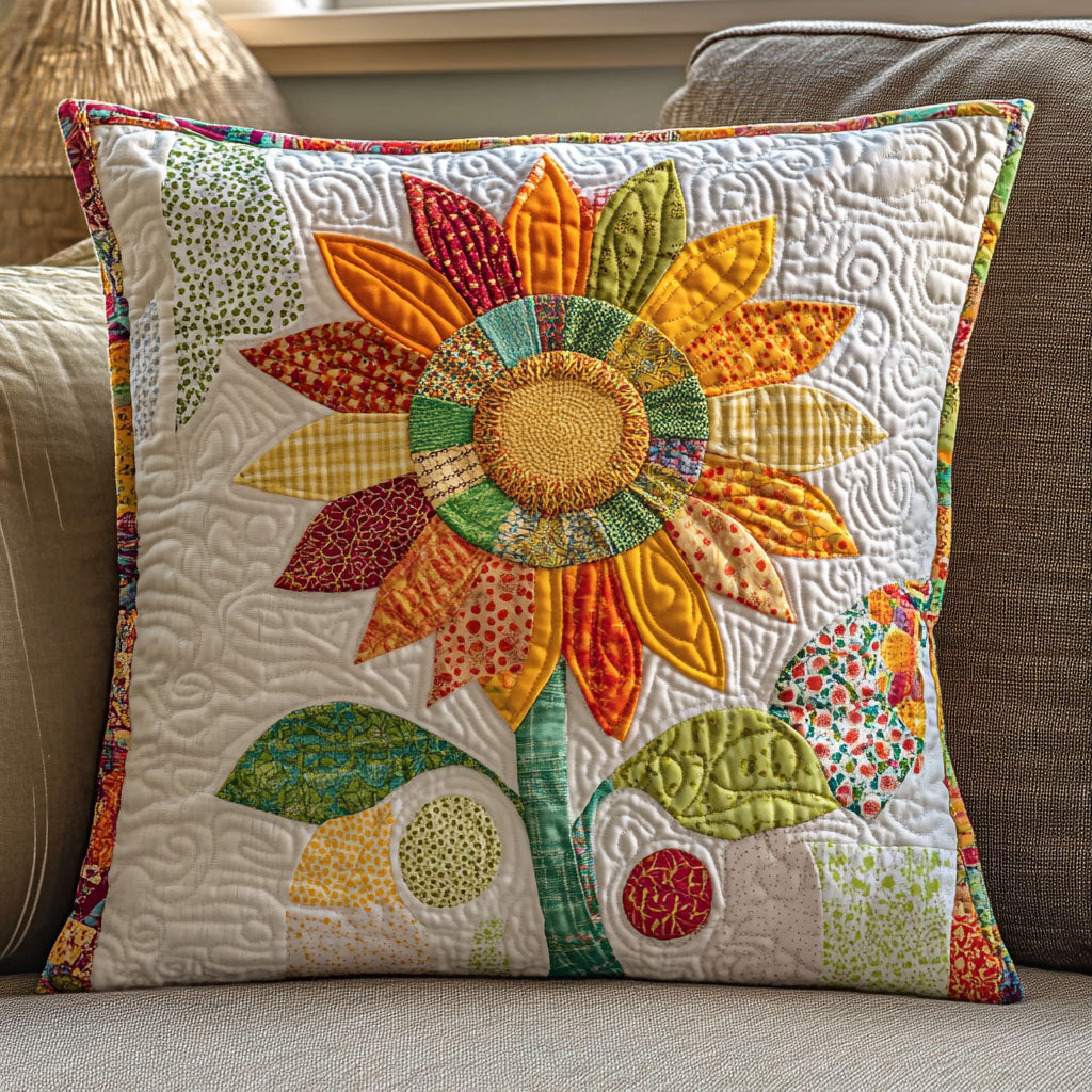 Amber Bloom Quilted Pillow Case NCU0NT7212